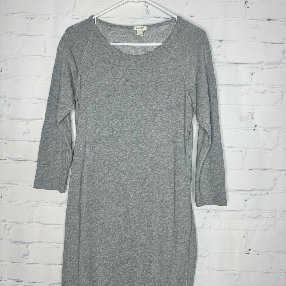 J. Crew small gray‎ sweater dress